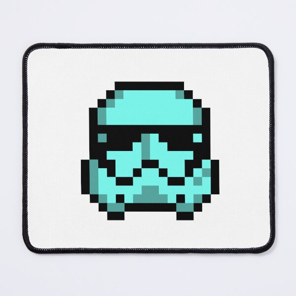 Item preview, Pixelated stormtrooper - Cyan designed and sold by xcmoli.