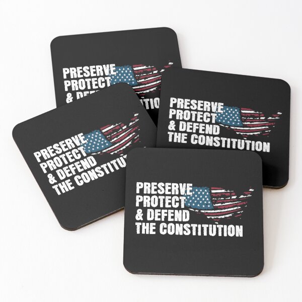 Item preview, Defend the Constitution USA Political Protest Art designed and sold by darkskydelights.