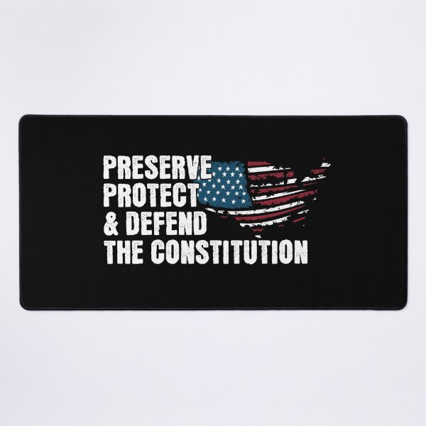 Item preview, Defend the Constitution USA Political Protest Art designed and sold by darkskydelights.