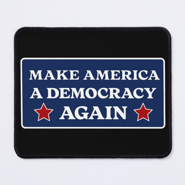 Item preview, Make America A Democracy Again No Dictators No Kings American Political Protest Art designed and sold by darkskydelights.