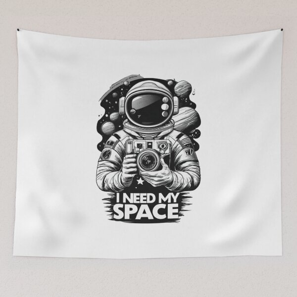 Item preview, Astronaut as photographer with camera, I need my space designed and sold by Zerberus71.