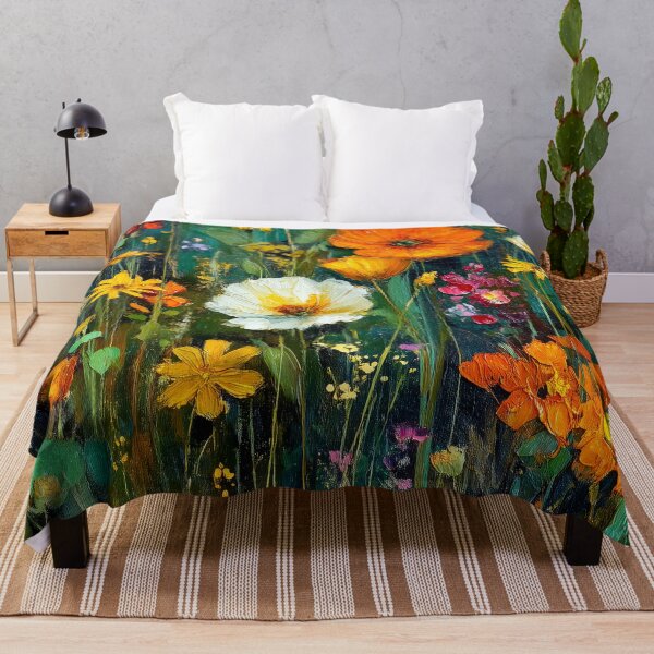Item preview, Wildflower Meadow Evergreen flowers #nature designed and sold by JBJart.