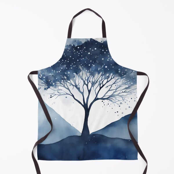Item preview, Blue Silhouette Tree designed and sold by CalmnessbyChoice.