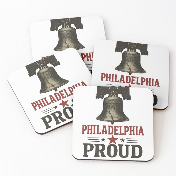 Item preview, Philadelphia Liberty Bell Vintage Typography - Patriotic Americana City Pride designed and sold by WarFX Designs.