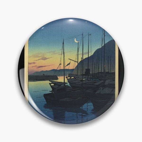 Item preview, Beppu no Asa (Dawn at Beppu) by Hasui Kawase | Japanese Sunrise Poster | Tranquil Landscape Art | Japandi Wall Decor designed and sold by artofuniverse.