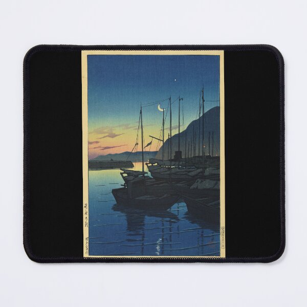 Item preview, Beppu no Asa (Dawn at Beppu) by Hasui Kawase | Japanese Sunrise Poster | Tranquil Landscape Art | Japandi Wall Decor designed and sold by artofuniverse.