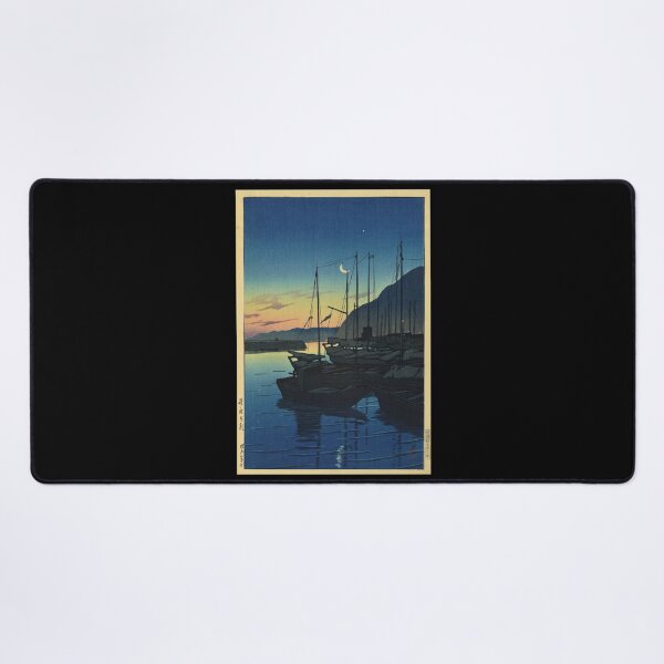 Item preview, Beppu no Asa (Dawn at Beppu) by Hasui Kawase | Japanese Sunrise Poster | Tranquil Landscape Art | Japandi Wall Decor designed and sold by artofuniverse.