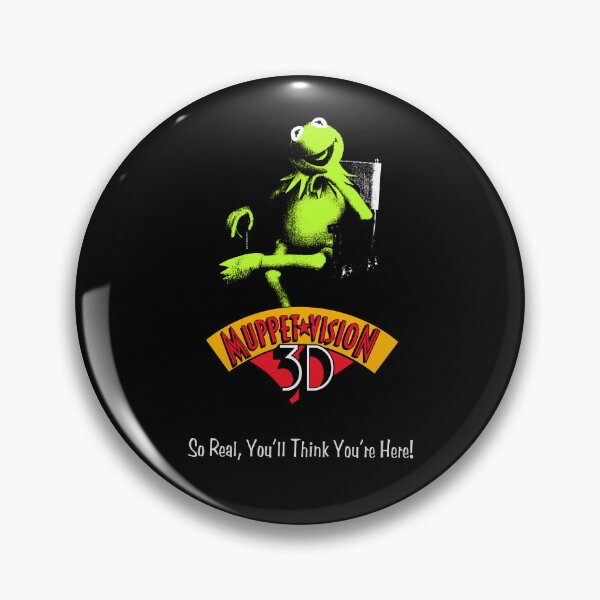 Item preview, Kermit Muppet Vision 3D (So Real) designed and sold by dotodesigns.