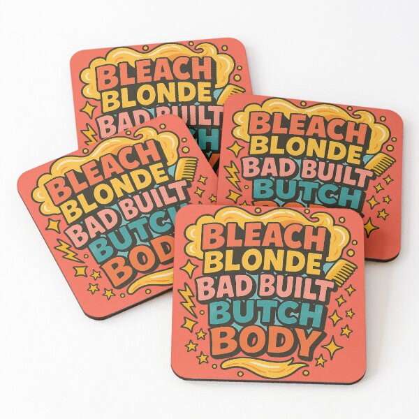 Item preview, Bleach Blonde Bad Built Butch Body – Jasmine Crockett Quote designed and sold by GirlyPopped.