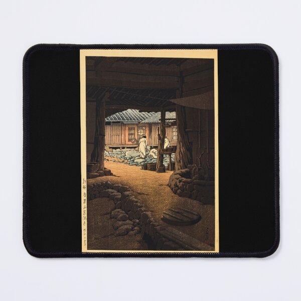 Item preview, Chosen Chiizan Senin-ji (Cheoneunsa Temple, Mount Jirisan, Korea) by Hasui Kawase | Japanese Temple Poster | Japandi Art Print designed and sold by artofuniverse.