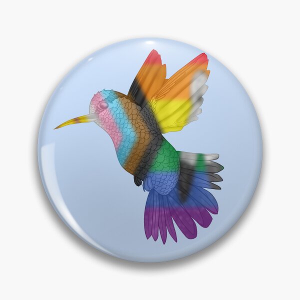 Item preview, Pride Hummingbird designed and sold by A-Owltistic.