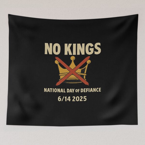 Item preview, No Kings National Day of Defiance 6/14/2025  designed and sold by The Junto Shop.