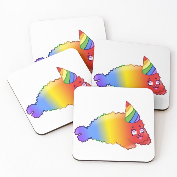 Item preview, Rockin' Rainbow Snow Cone Seal (REDESIGN) designed and sold by RainDesignz.