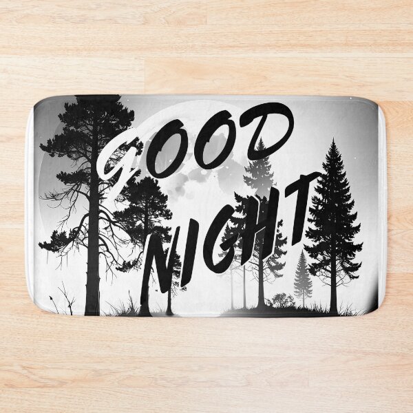 Item preview, Good night – Mystical forest in the moonlight designed and sold by Hamdy est 1985.
