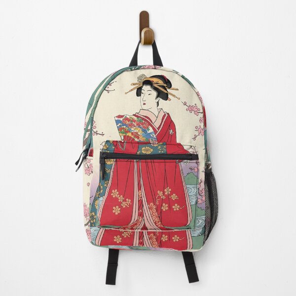 Item preview, Elegant Spring Melody: Beauty in Bamboo Grove and Cherry Blossoms designed and sold by schwa24jpn.