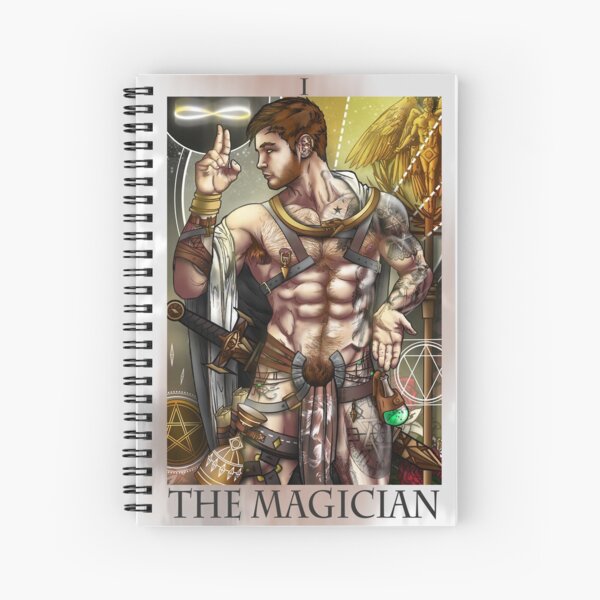 I. The Magician Spiral Notebook