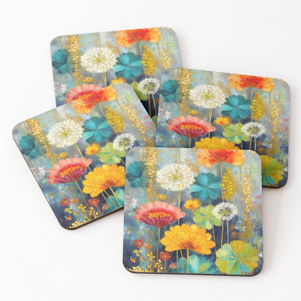 Item preview, Wildflower Meadow Evergreen flowers #nature designed and sold by JBJart.