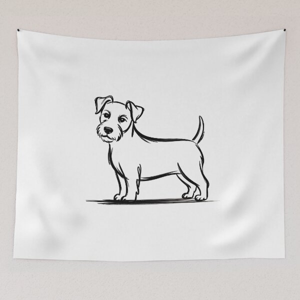 Item preview, Cute Line Puppies, Transparent Background designed and sold by Marcu Ioachim.