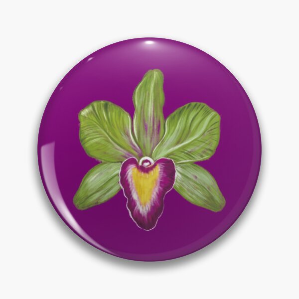 Item preview, Realistic Orchid illustration (Green) designed and sold by Scarlet Swan.