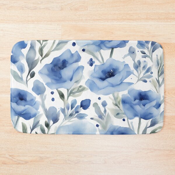 Item preview, Light Blue Flowers designed and sold by CalmnessbyChoice.