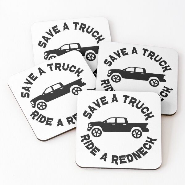 Item preview, Save A Truck Ride A Redneck designed and sold by FloraliteCo.