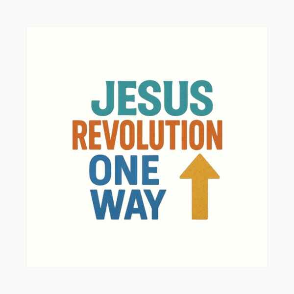 Item preview,  Jesus Revolution . Jesus Revolution One Way Jesus designed and sold by Obinne.