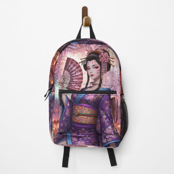 Item preview, Enchanting Summer Festival: Maiko's Figure Reflected in Fireworks designed and sold by schwa24jpn.