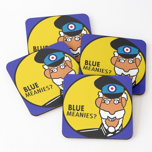 Item preview, Blue Meanies ? Young / Old Fred Yellow Submarine character  designed and sold by Kludoman.