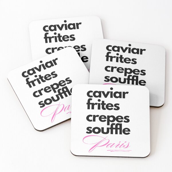 Item preview, Caviar, Frites, Crêpes, and Soufflé Paris Style Chic designed and sold by JellybeaKisses.