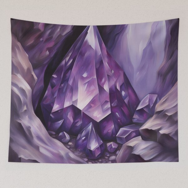 Item preview, Purple Amethyst Cave designed and sold by CalmnessbyChoice.