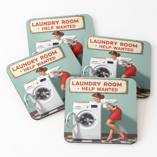 Item preview, Laundry Lady In Red High Heels designed and sold by Maria Dryfhout.