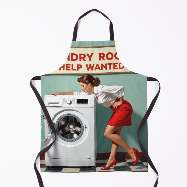 Item preview, Laundry Lady In Red High Heels designed and sold by Maria Dryfhout.