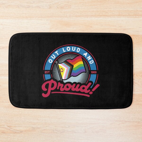 Item preview, Out, loud and proud! (queer) designed and sold by remerasnerdas.