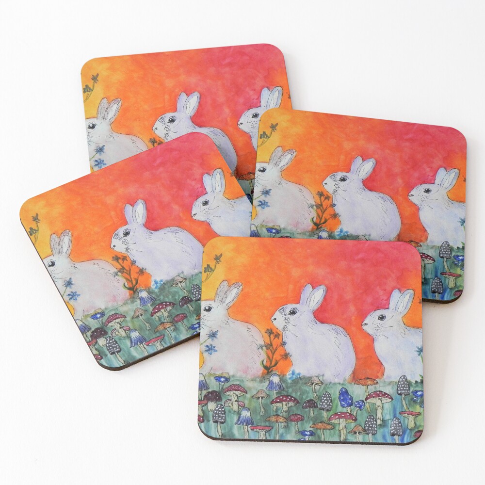 Item preview, Coasters (Set of 4) designed and sold by SandAppleArt.