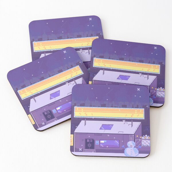 Item preview, Pixel Shop in Winter designed and sold by Orenjlofi.