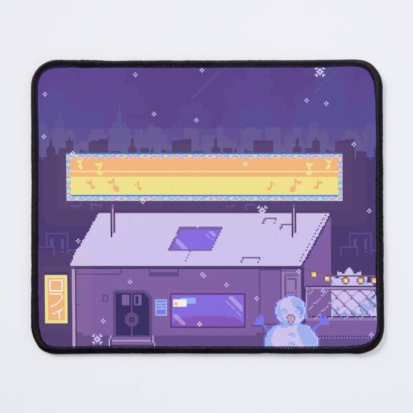 Item preview, Pixel Shop in Winter designed and sold by Orenjlofi.