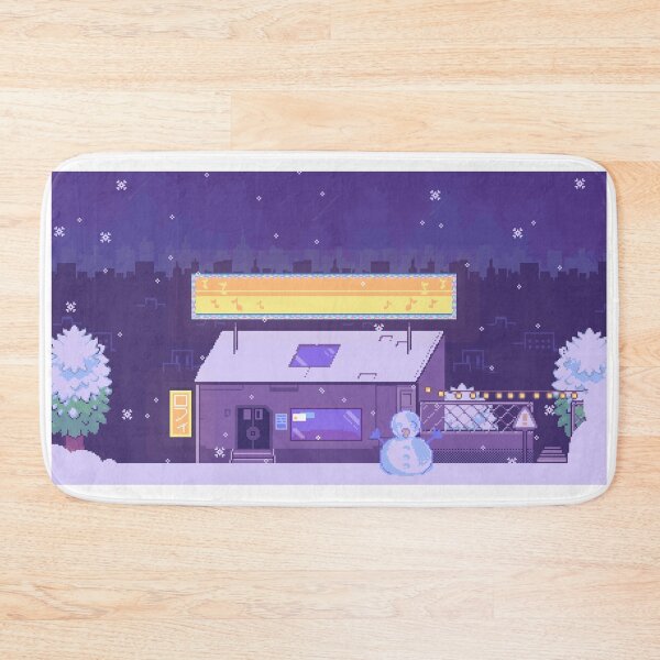 Item preview, Pixel Shop in Winter designed and sold by Orenjlofi.