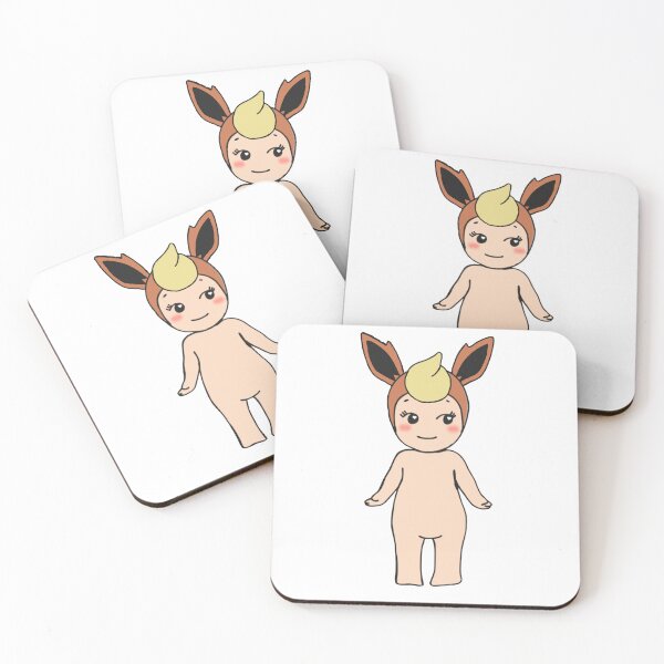 Item preview, Flareon Sonny Angel Sticker designed and sold by AngelKeyDesigns.