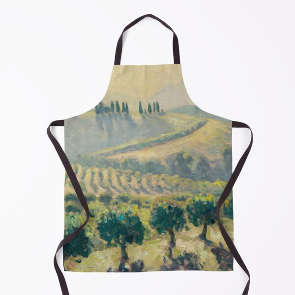 Item preview, Tranquil French Countryside | Impressionist Landscape Art Print  designed and sold by CARRAANN.
