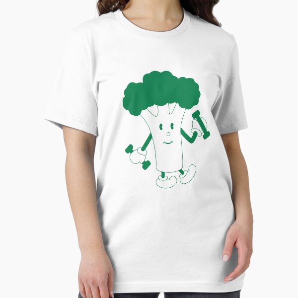 Item preview, Broccoli with dumbbells designed and sold by Cartoon Spain.