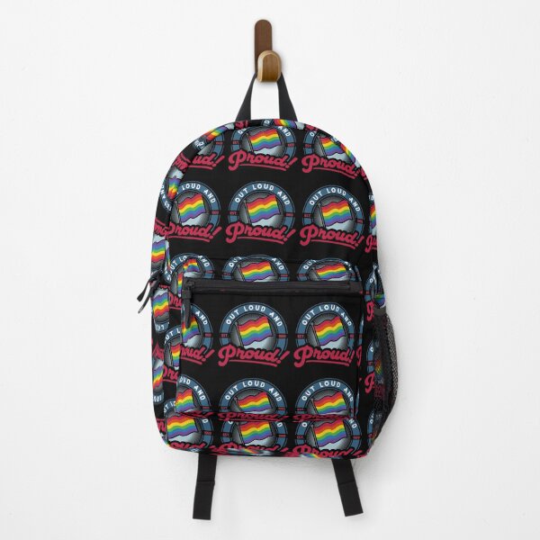 Item preview, Out, loud and proud! (queer) designed and sold by remerasnerdas.