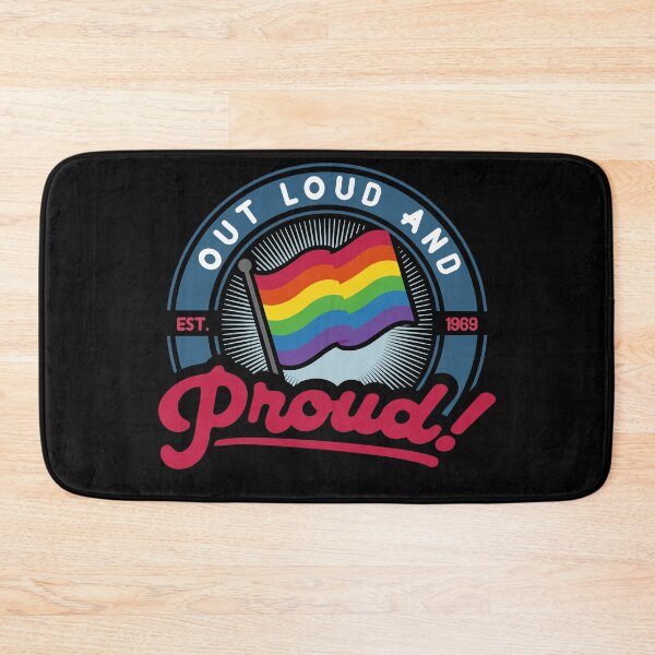 Item preview, Out, loud and proud! (queer) designed and sold by remerasnerdas.
