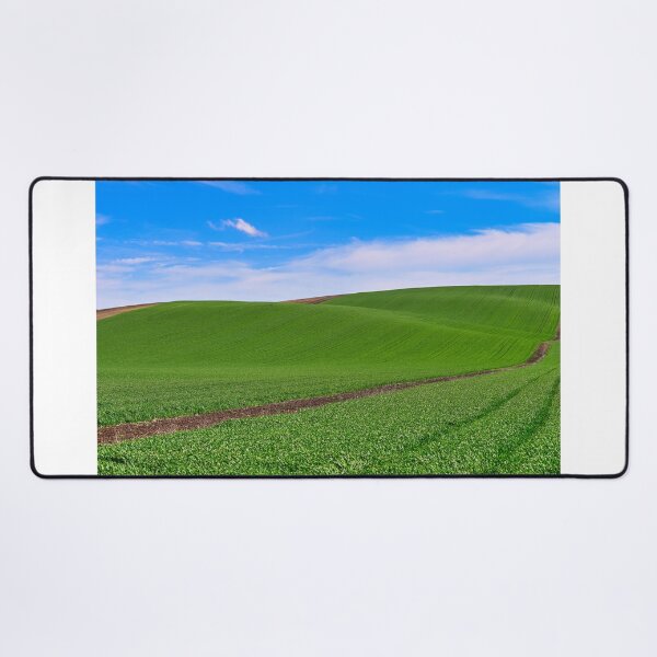 Item preview, Young green wheat rolling hills landscape,agriculture field,Moravia,Chech Republic designed and sold by goceris.