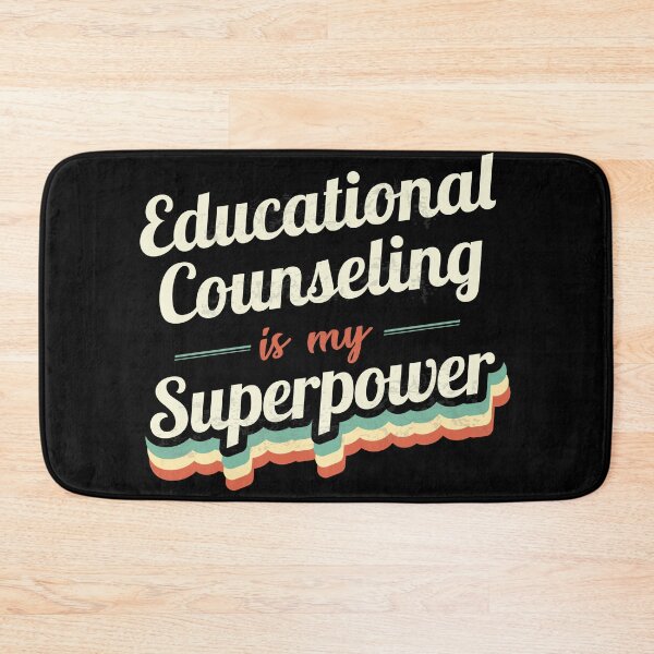 Item preview, Educational Counseling is my Superpower  designed and sold by Custom365.