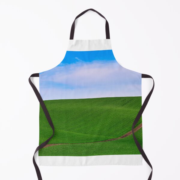 Item preview, Young green wheat rolling hills and blue sky landscape,agriculture field,Moravia,Chech Republic designed and sold by goceris.
