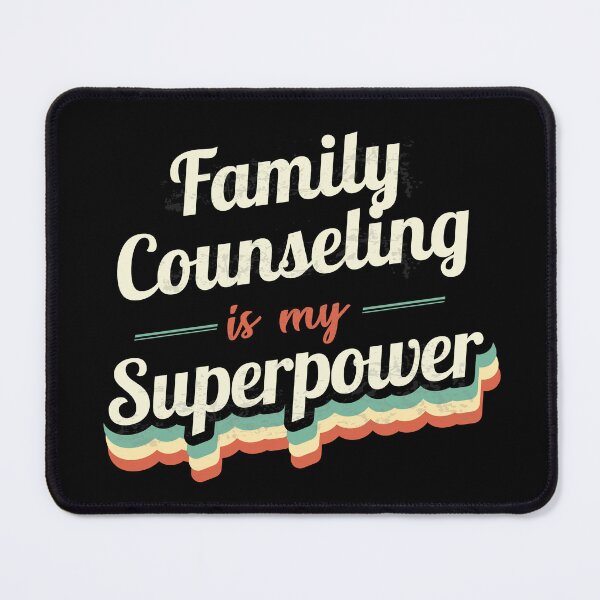 Item preview, Family Counseling is my Superpower designed and sold by Custom365.