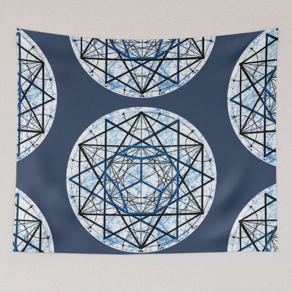 Aperçu de l'œuvre Batik Fibonacci Math Géométrie créée et vendue par AuroraXGreen.