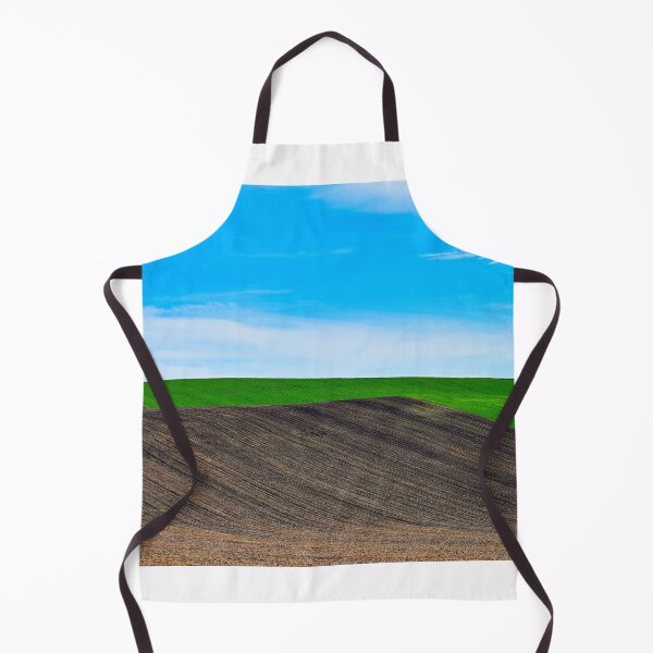 Item preview, Plowed and green wheat rolling hills ,Moravia landscape at spring,Chech Republic designed and sold by goceris.