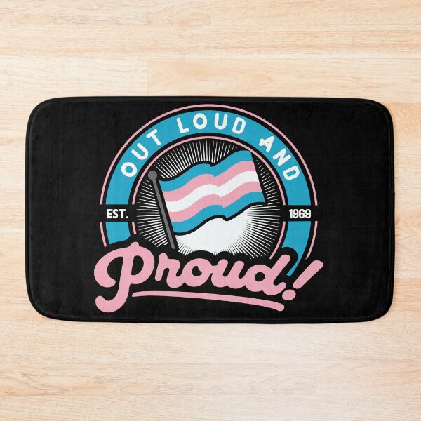 Item preview, Out, loud and proud (trans) designed and sold by remerasnerdas.