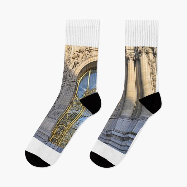 Item preview, Golden gate entrance detail old building in Paris,France designed and sold by goceris.